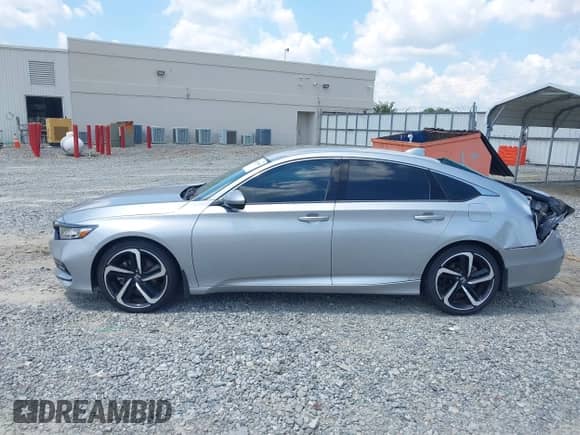 2018 Honda Accord Sport with VIN 1HGCV1F36JA034155, listed as a IAAI auction lot 43028443 with 54,685 mi miles and . Bid and sale history available at DreamBid. Image 14.