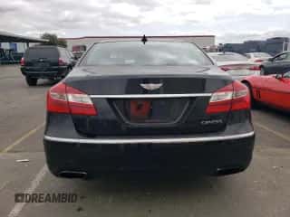 2013 Hyundai Genesis 3.8L z VIN KMHGC4DD4DU236090, wystawiony jako Copart lot #68502634 z przebiegiem 98 632 mil mil oraz Szkoda całkowita • Salvage title. Historia ofert i sprzedaży dostępna na DreamBid. Obrazek 6.