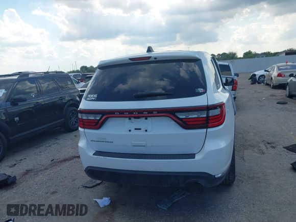 2020 Dodge Durango SXT with VIN 1C4RDHAG4LC123535, listed as a IAAI auction lot 43129473 with 118,197 mi miles and . Bid and sale history available at DreamBid. Image 16.