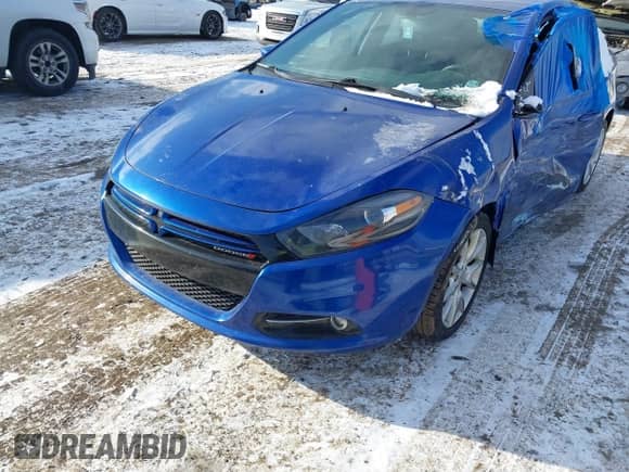 2013 Dodge Dart SXT with VIN 1C3CDFBH6DD259103, listed as a IAAI auction lot 41089162 with 92,611 mi miles and . Bid and sale history available at DreamBid. Image 2.