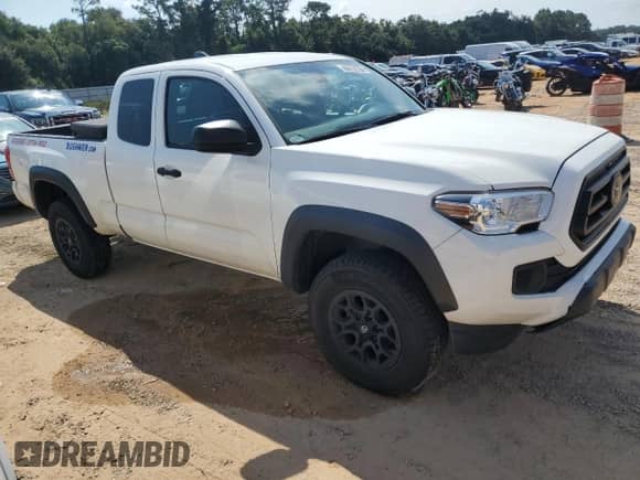 2021 Toyota Tacoma SR с VIN 3TYRX5GN2MT032215, выставлен на аукционе Copart как лот 72005915 с пробегом 139 908 миль миль и Чистый • Clean title. История ставок и продаж доступна на DreamBid. Изображение 4.