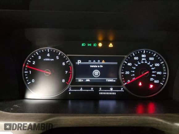 2021 Kia Sorento EX with VIN 5XYRHDLF7MG057819, listed as a Copart auction lot 44693355 with 73,985 mi miles and Non repairable. Bid and sale history available at DreamBid. Image 9.