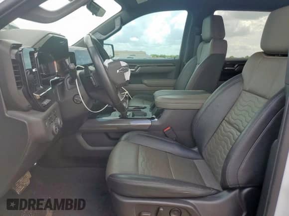 2023 Chevrolet Silverado 1500 ZR2 with VIN 3GCUDHEL2PG158482, listed as a Copart auction lot 63949245 with 55,066 mi miles and Salvage title. Bid and sale history available at DreamBid. Image 7.