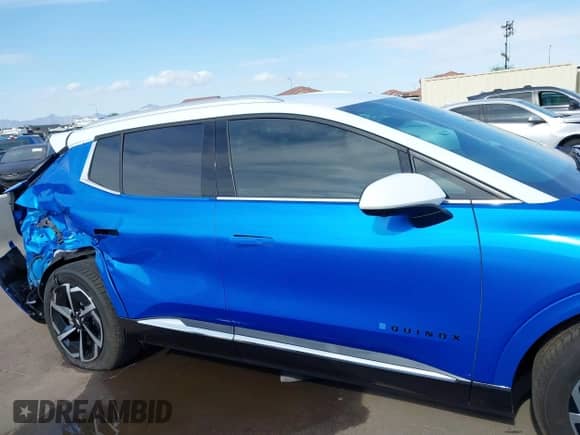 2024 Chevrolet Equinox EV LT with VIN 3GN7DLRP5RS270357, listed as a IAAI auction lot 42789795 with 5,149 mi miles and . Bid and sale history available at DreamBid. Image 14.
