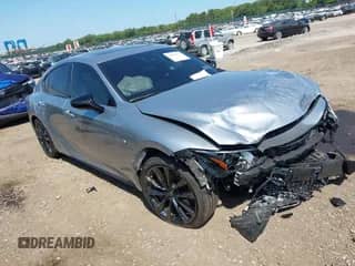 2025 Lexus IS 350 F Sport with VIN JTHGZ1E24S5039764, listed as a IAAI auction lot 42566515 with 1,107 mi miles and . Bid and sale history available at DreamBid. Image 1.