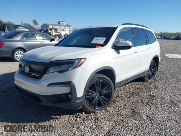 2021 Honda Pilot Black Edition z VIN 5FNYF6H73MB042188, wystawiony jako IAAI lot #43437463 z przebiegiem Nie podano mil oraz . Historia ofert i sprzedaży dostępna na DreamBid. Obrazek 2.