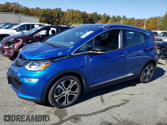 2020 Chevrolet Bolt EV Premier z VIN 1G1FZ6S00L4111654, wystawiony jako Copart lot #72761263 z przebiegiem 37 137 mil mil oraz . Historia ofert i sprzedaży dostępna na DreamBid. Obrazek 1.