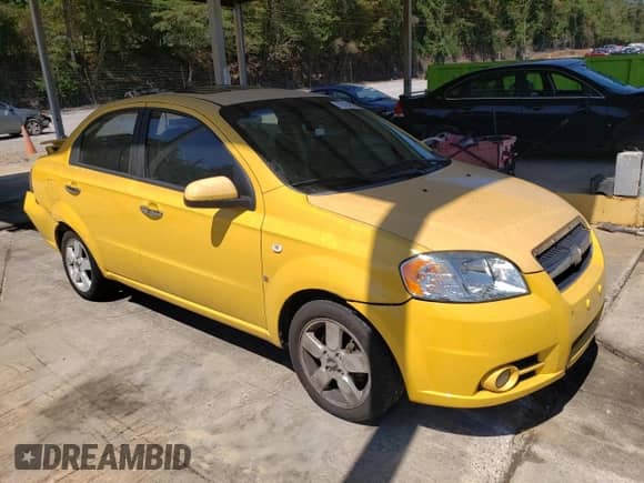 2008 Chevrolet Aveo LT z VIN KL1TG56638B173407, wystawiony jako Copart lot #72194684 z przebiegiem 195 150 mil mil oraz Nie do naprawy • Non repairable. Historia ofert i sprzedaży dostępna na DreamBid. Obrazek 4.