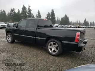 2005 Chevrolet Silverado SS z VIN 2GCEK19N451350604, wystawiony jako Copart lot #84543754 z przebiegiem 156 533 mil mil oraz Szkoda całkowita • Salvage title. Historia ofert i sprzedaży dostępna na DreamBid. Obrazek 2.