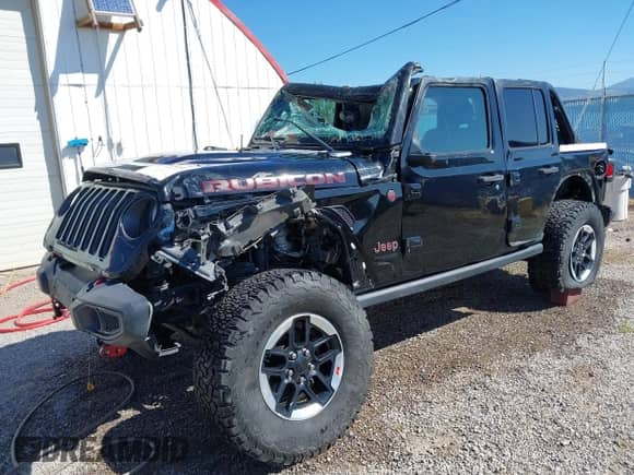 2021 Jeep Wrangler Unlimited Rubicon z VIN 1C4HJXFN0MW657900, wystawiony jako IAAI lot #42665653 z przebiegiem Nie podano mil oraz . Historia ofert i sprzedaży dostępna na DreamBid. Obrazek 2.