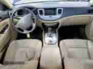 2011 Hyundai Genesis with VIN KMHGC4DE0BU142990, listed as a Copart auction lot 80159475 with 195,906 mi miles and Salvage title. Bid and sale history available at DreamBid. Image 8.