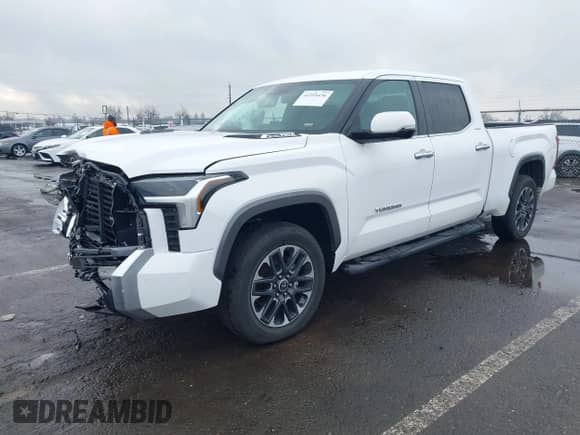 2023 Toyota Tundra Limited Hybrid with VIN 5TFJC5EC9PX003766, listed as a IAAI auction lot 41254436 with 22,590 mi miles and . Bid and sale history available at DreamBid. Image 17.