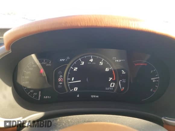 2013 Dodge Viper GTS with VIN 1C3ADEBZ2DV100017, listed as a Copart auction lot 80231604 with 1,216 mi miles and Non repairable. Bid and sale history available at DreamBid. Image 9.