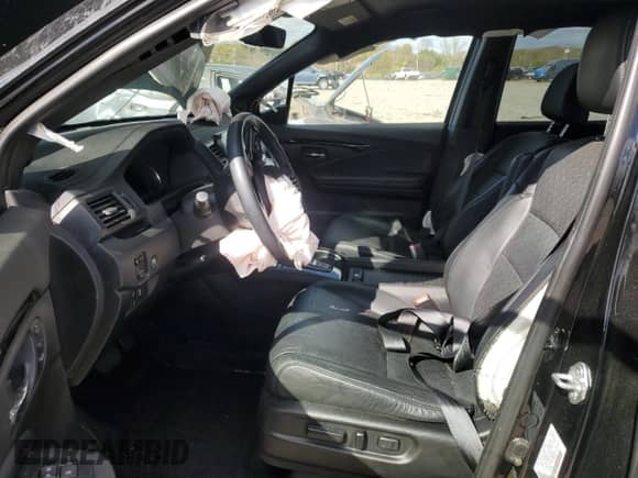 2021 Honda Passport Elite with VIN 5FNYF8H01MB033021, listed as a Copart auction lot 53395775 with 50,643 mi miles and Salvage title. Bid and sale history available at DreamBid. Image 7.