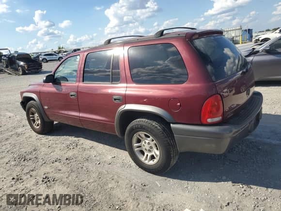 2002 Dodge Durango Sport with VIN 1B4HR38NX2F208751, listed as a Copart auction lot 71699714 with 161,733 mi miles and Salvage title. Bid and sale history available at DreamBid. Image 2.