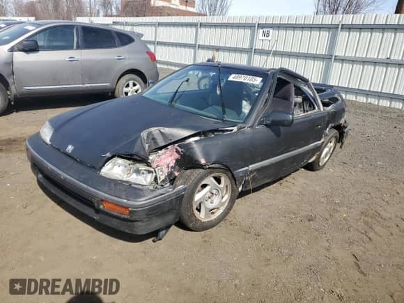 1988 Honda Civic z VIN JHMED8353JS016228, wystawiony jako Copart lot #48970105 z przebiegiem Nie podano mil oraz Szkoda całkowita • Salvage title. Historia ofert i sprzedaży dostępna na DreamBid. Obrazek 1.