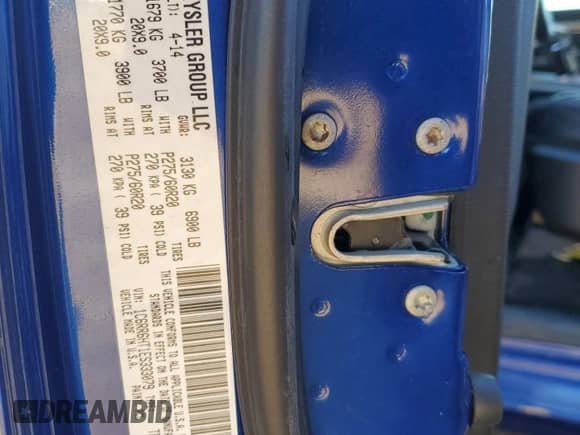 2014 Ram 1500 Sport with VIN 1C6RR6HT1ES333079, listed as a Copart auction lot 89391685 with 141,534 mi miles and Salvage title. Bid and sale history available at DreamBid. Image 13.