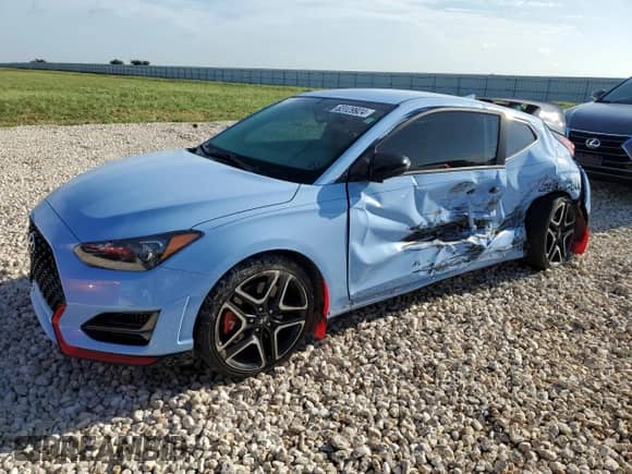 2019 Hyundai Veloster N z VIN KMHT36AH0KU001698, wystawiony jako Copart lot #63129924 z przebiegiem 33 562 mil mil oraz Szkoda całkowita • Salvage title. Historia ofert i sprzedaży dostępna na DreamBid. Obrazek 1.