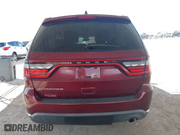 2020 Dodge Durango SXT with VIN 1C4RDHAG0LC166205, listed as a IAAI auction lot 42998481 with 63,348 mi miles and . Bid and sale history available at DreamBid. Image 16.