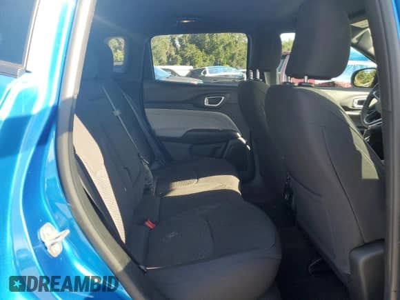 2025 Jeep Compass Sport with VIN 3C4NJDAN1ST540693, listed as a Copart auction lot 81114245 with 2,813 mi miles and Salvage title. Bid and sale history available at DreamBid. Image 11.