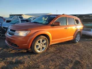 2011 Dodge Journey Crew z VIN 3D4PH3FG5BT523438, wystawiony jako Copart lot #82974604 z przebiegiem 149 504 mil mil oraz Szkoda całkowita • Salvage title. Historia ofert i sprzedaży dostępna na DreamBid. Obrazek 1.