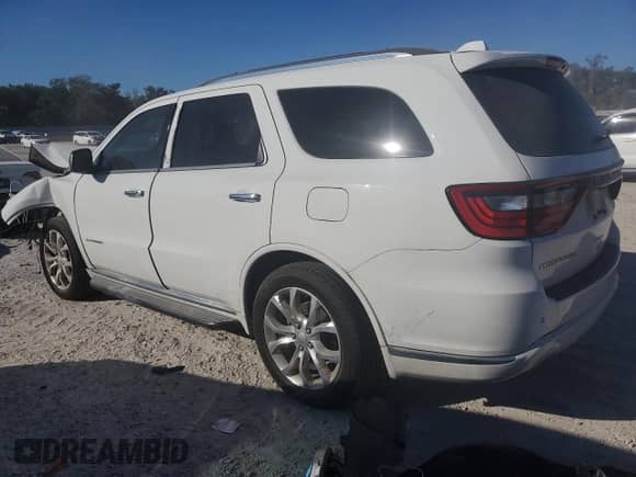 2018 Dodge Durango Citadel with VIN 1C4RDHEG2JC443184, listed as a Copart auction lot 81840164 with 194,391 mi miles and Non repairable. Bid and sale history available at DreamBid. Image 2.