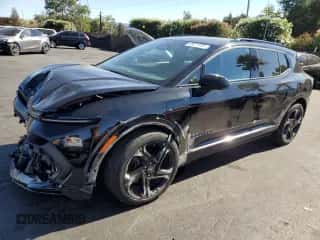 2024 Chevrolet Equinox EV RS with VIN 3GN7DPRR3RS233400, listed as a Copart auction lot 69671505 with 9,100 mi miles and Salvage title. Bid and sale history available at DreamBid. Image 1.