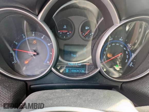 2011 Chevrolet Cruze 1LT с VIN 1G1PF5S92B7105728, выставлен на аукционе Copart как лот 84378345 с пробегом 169 424 миль миль и Чистый • Clean title. История ставок и продаж доступна на DreamBid. Изображение 9.