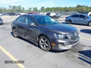 2015 Chevrolet Cruze LT with VIN 1G1PE5SB1F7124914, listed as a IAAI auction lot 43482609 with 188,409 mi miles and . Bid and sale history available at DreamBid. Image 1.