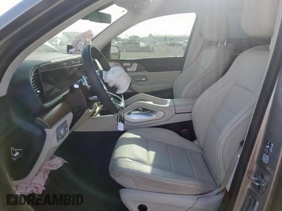 2023 Mercedes-Benz GLS 450 with VIN 4JGFF5KE4PA944575, listed as a Copart auction lot 63399625 with 10,354 mi miles and Salvage title. Bid and sale history available at DreamBid. Image 7.