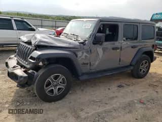 2023 Jeep Wrangler Sport S с VIN 1C4HJXDN9PW572805, выставлен на аукционе Copart как лот 59837635 с пробегом 36 681 миль миль и Списание • Salvage title. История ставок и продаж доступна на DreamBid. Изображение 1.