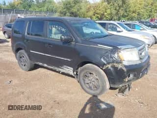 2011 Honda Pilot LX with VIN 5FNYF3H20BB013523, listed as a IAAI auction lot 43254085 with Not provided miles and . Bid and sale history available at DreamBid. Image 1.