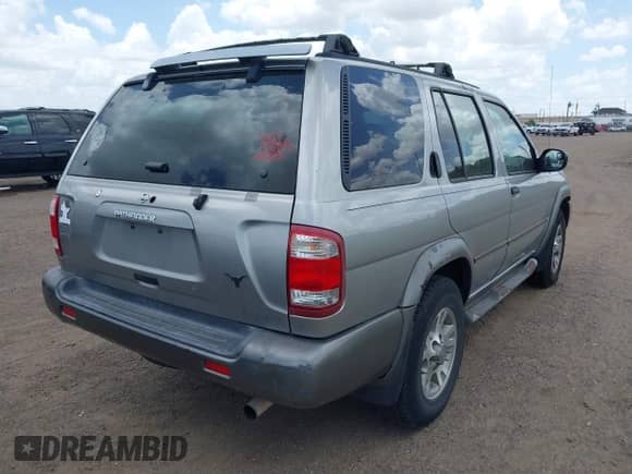 2001 Nissan Pathfinder SE z VIN JN8DR09Y41W594823, wystawiony jako IAAI lot #42948771 z przebiegiem 210 634 mil mil oraz . Historia ofert i sprzedaży dostępna na DreamBid. Obrazek 4.