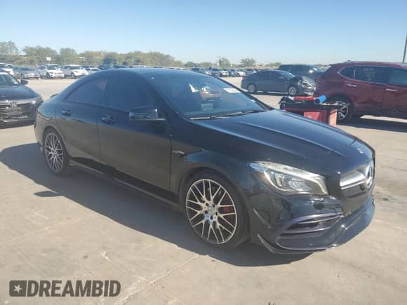 2018 Mercedes-Benz CLA 45 AMG с VIN WDDSJ5CB2JN534594, выставлен на аукционе Copart как лот 81325424 с пробегом 81 054 миль миль и Списание • Salvage title. История ставок и продаж доступна на DreamBid. Изображение 4.