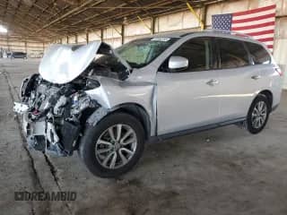 2015 Nissan Pathfinder S с VIN 5N1AR2MN7FC644528, выставлен на аукционе Copart как лот 82486765 с пробегом 130 821 миль миль и Списание • Salvage title. История ставок и продаж доступна на DreamBid. Изображение 1.