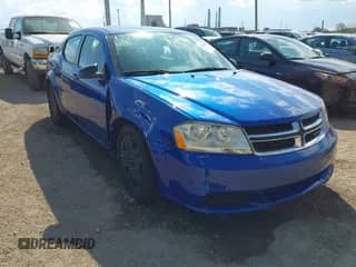 2013 Dodge Avenger SE V6 with VIN 1C3CDZAG7DN754253, listed as a IAAI auction lot 43286640 with 88,730 mi miles and . Bid and sale history available at DreamBid. Image 1.