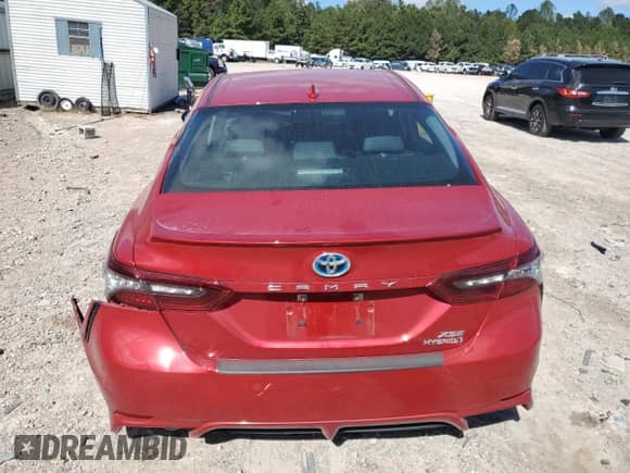 2023 Toyota Camry Hybrid XSE с VIN 4T1K31AK9PU055647, выставлен на аукционе Copart как лот 85590585 с пробегом 23 200 миль миль и Списание • Salvage title. История ставок и продаж доступна на DreamBid. Изображение 6.