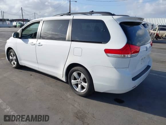 2011 Toyota Sienna LE AAS with VIN 5TDKK3DC1BS100701, listed as a IAAI auction lot 43453409 with 257,177 mi miles and . Bid and sale history available at DreamBid. Image 3.