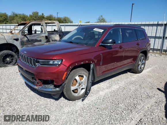 2021 Jeep Grand Cherokee Limited with VIN 1C4RJKBG2M8205420, listed as a Copart auction lot 86508245 with 39,048 mi miles and Non repairable. Bid and sale history available at DreamBid. Image 1.