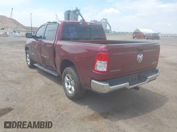 2022 Ram 1500 Big Horn z VIN 1C6RRFFGXNN220347, wystawiony jako IAAI lot #42615957 z przebiegiem 36 093 mil mil oraz . Historia ofert i sprzedaży dostępna na DreamBid. Obrazek 3.