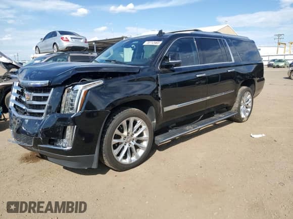 2017 Cadillac Escalade ESV Premium Luxury с VIN 1GYS4JKJ0HR388616, выставлен на аукционе Copart как лот 70712465 с пробегом 124 418 миль миль и Списание • Salvage title. История ставок и продаж доступна на DreamBid. Изображение 1.