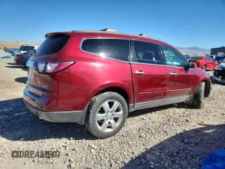 2016 Chevrolet Traverse LTZ z VIN 1GNKVJKD9GJ213704, wystawiony jako Copart lot #84606845 z przebiegiem 142 163 mil mil oraz Szkoda całkowita • Salvage title. Historia ofert i sprzedaży dostępna na DreamBid. Obrazek 3.