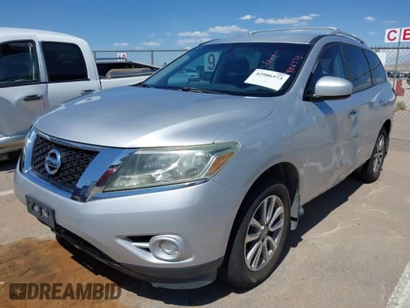 2013 Nissan Pathfinder SV с VIN 5N1AR2MN5DC618264, выставлен на аукционе IAAI как лот 42906573 с пробегом 151 137 миль миль и . История ставок и продаж доступна на DreamBid. Изображение 2.