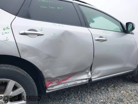 2012 Nissan Murano SV with VIN JN8AZ1MU9CW113514, listed as a IAAI auction lot 41139063 with 138,817 mi miles and . Bid and sale history available at DreamBid. Image 6.