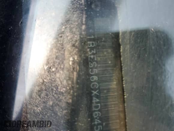 2004 Dodge Neon SXT with VIN 1B3ES56CX4D645799, listed as a Copart auction lot 67028335 with 176,412 mi miles and Salvage title. Bid and sale history available at DreamBid. Image 12.