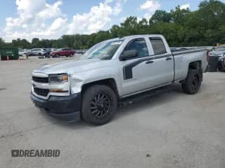 2017 Chevrolet Silverado 1500 Custom with VIN 1GCVKPEC2HZ343718, listed as a Copart auction lot 68614525 with 106,146 mi miles and Salvage title. Bid and sale history available at DreamBid. Image 1.