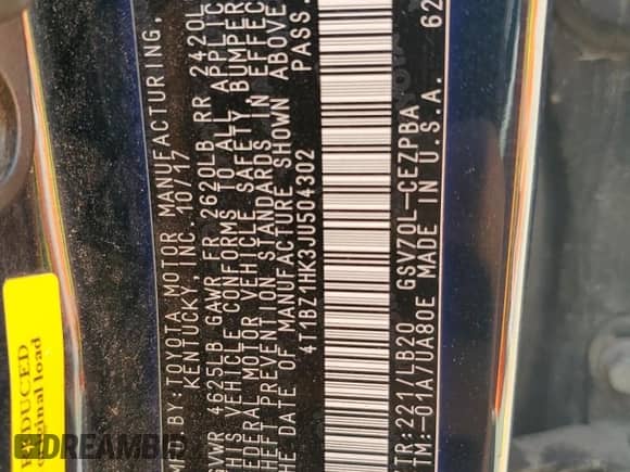 2018 Toyota Camry XSE z VIN 4T1BZ1HK3JU504302, wystawiony jako Copart lot #56236995 z przebiegiem 176 101 mil mil oraz Szkoda całkowita • Salvage title. Historia ofert i sprzedaży dostępna na DreamBid. Obrazek 12.