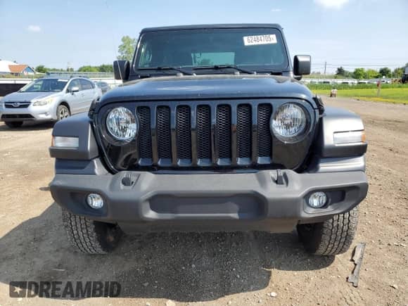 2021 Jeep Wrangler Sport S with VIN 1C4HJXAG5MW503353, listed as a Copart auction lot 62484705 with 29,801 mi miles and Salvage title. Bid and sale history available at DreamBid. Image 5.