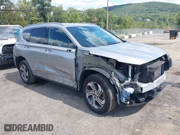 2021 Hyundai Santa Fe SEL z VIN 5NMS2DAJ6MH350076, wystawiony jako IAAI lot #43116374 z przebiegiem 45 457 mil mil oraz . Historia ofert i sprzedaży dostępna na DreamBid. Obrazek 1.