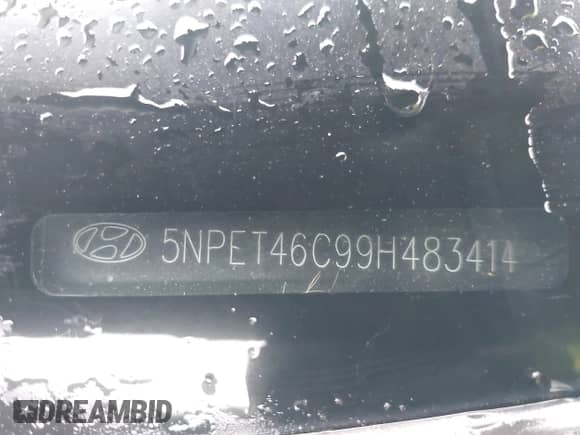 2009 Hyundai Sonata GLS с VIN 5NPET46C99H483414, выставлен на аукционе IAAI как лот 43025847 с пробегом 179 995 миль миль и . История ставок и продаж доступна на DreamBid. Изображение 12.